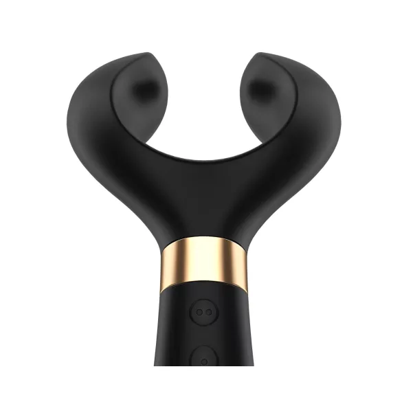 Satisfyer Endless Fun - vibromasseur couple rechargeable étanche - noir