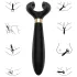 Satisfyer Endless Fun - vibromasseur couple rechargeable étanche - noir