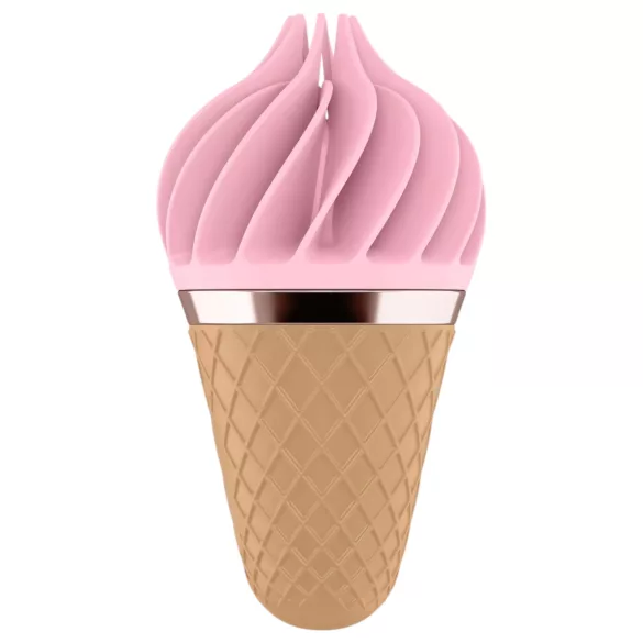 Satisfyer Sweet Treat - stimulateur clitoridien rotatif rechargeable (rose-brun)