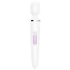   Satisfyer Wand-er Woman - vibromasseur massant étanche - blanc