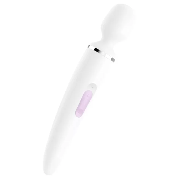 Satisfyer Wand-er Woman - masseur vibrateur étanche (blanc)