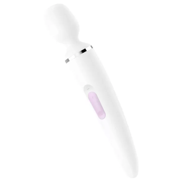 Satisfyer Wand-er Woman - masseur vibrateur étanche (blanc)