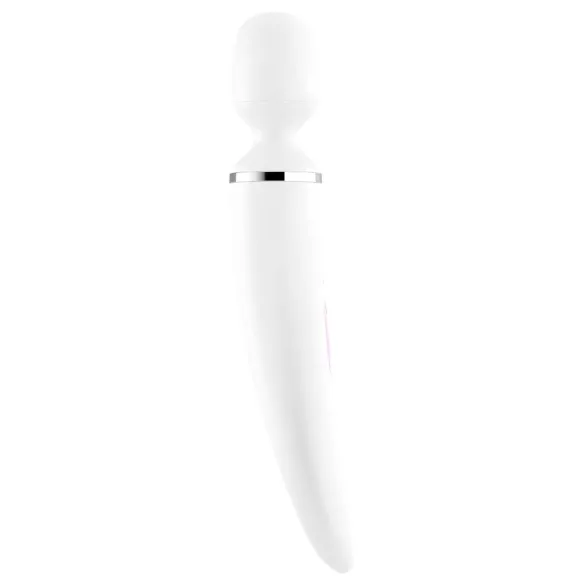 Satisfyer Wand-er Woman - masseur vibrateur étanche (blanc)