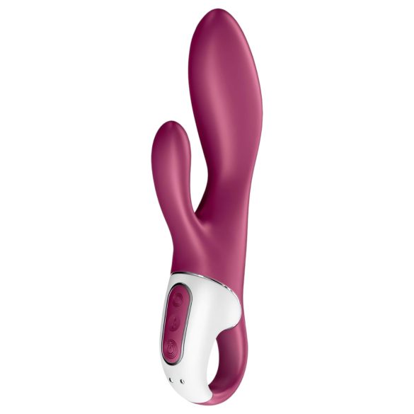 Satisfyer Heated Affair - vibromasseur chauffant pour clitoris - silicone rouge