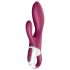 Satisfyer Heated Affair - vibromasseur chauffant pour clitoris - silicone rouge