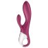 Satisfyer Heated Affair - vibromasseur chauffant pour clitoris - silicone rouge