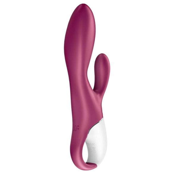 Satisfyer Heated Affair - vibromasseur chauffant pour clitoris - silicone rouge