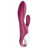Satisfyer Heated Affair - vibromasseur chauffant pour clitoris - silicone rouge