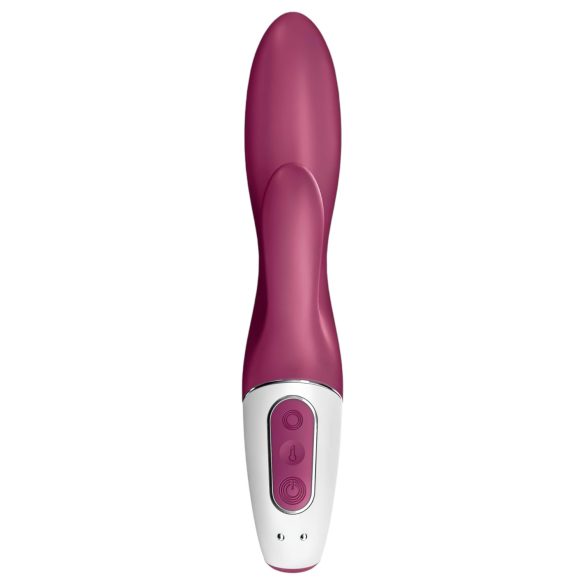 Satisfyer Heated Affair - vibromasseur chauffant pour clitoris - silicone rouge