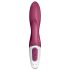Satisfyer Heated Affair - vibromasseur chauffant pour clitoris - silicone rouge