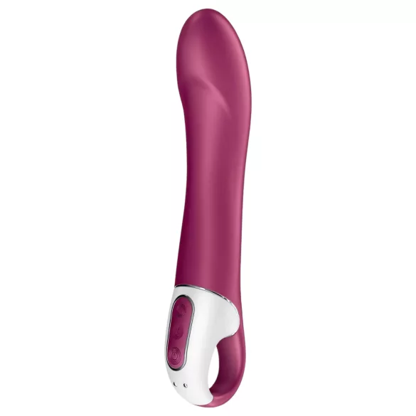 Satisfyer Big Heat - vibromasseur point G rechargeable chauffant (rouge)