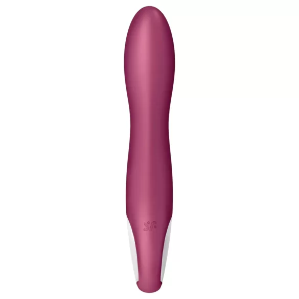 Satisfyer Big Heat - vibromasseur point G rechargeable chauffant (rouge)