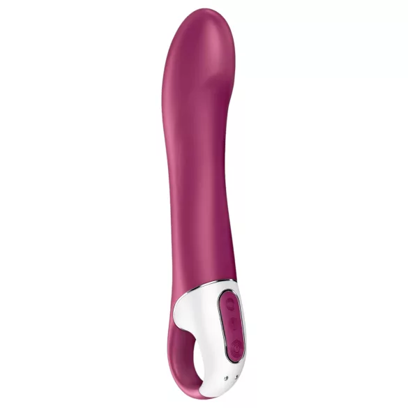 Satisfyer Big Heat - vibromasseur point G rechargeable chauffant (rouge)