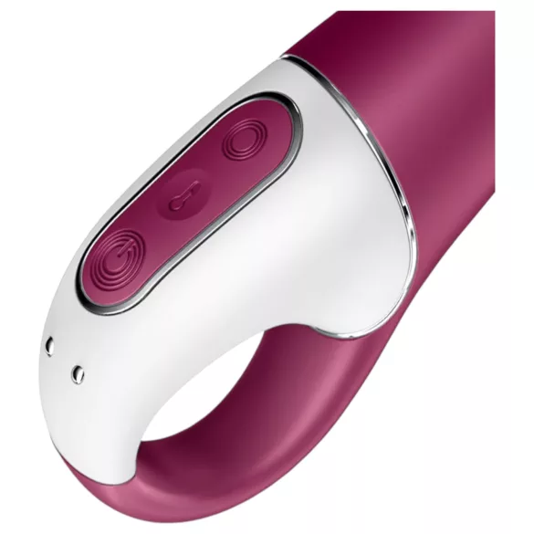 Satisfyer Hot Spot - vibromasseur point G chauffant rechargeable - rouge