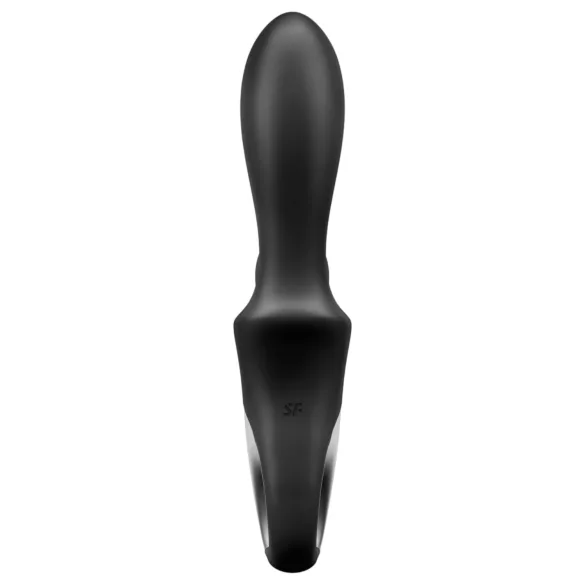 Satisfyer Heat Climax+ - plug anal vibrant chauffant connecté - silicone noir