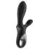 Satisfyer Heat Climax+ - plug anal vibrant chauffant connecté - silicone noir