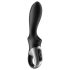 Satisfyer Heat Climax - plug anal vibrant chauffant connecté - silicone noir