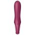 Satisfyer Hot Bunny - vibromasseur chauffant rabbit clitoridien connecté - rouge