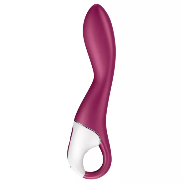 Satisfyer Heated Thrill - Vibromasseur chauffant contrôlé par application (rouge)