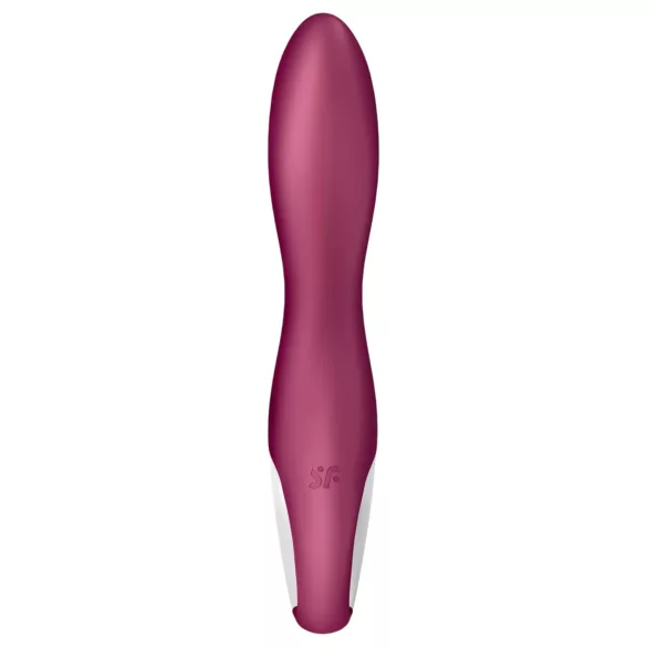 Satisfyer Heated Thrill - Vibromasseur chauffant contrôlé par application (rouge)