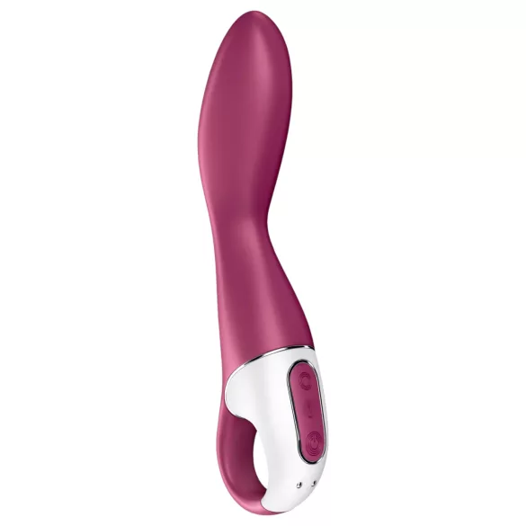 Satisfyer Heated Thrill - Vibromasseur chauffant contrôlé par application (rouge)