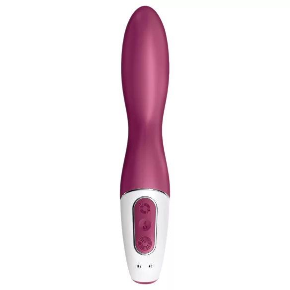 Satisfyer Heated Thrill - Vibromasseur chauffant contrôlé par application (rouge)