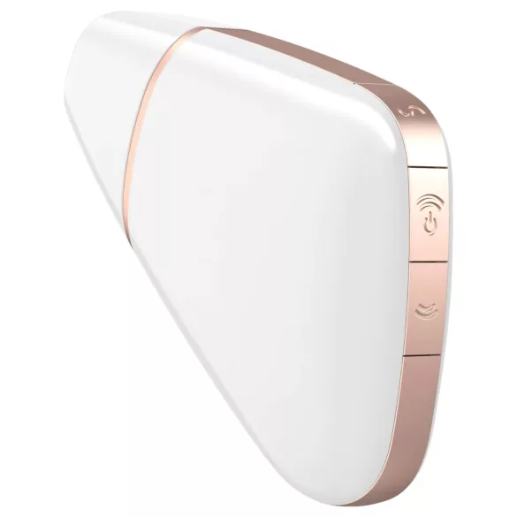 Satisfyer Love Triangle - stimulateur clitoridien à ondes d’air connecté - blanc