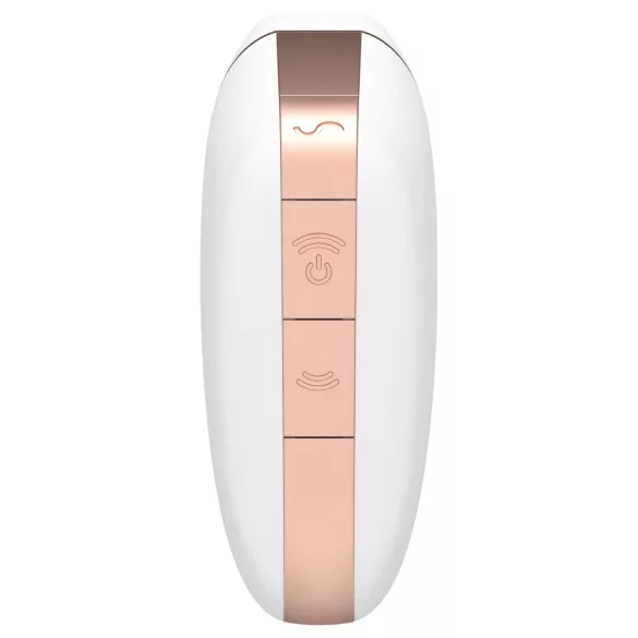 Satisfyer Love Triangle - stimulateur clitoridien à ondes d’air connecté - blanc