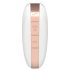 Satisfyer Love Triangle - stimulateur clitoridien à ondes d'air intelligent (blanc)