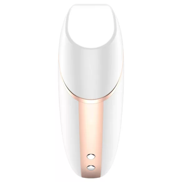 Satisfyer Love Triangle - stimulateur clitoridien à ondes d’air connecté - blanc