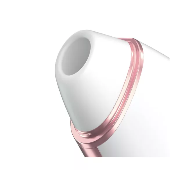 Satisfyer Love Triangle - stimulateur clitoridien à ondes d’air connecté - blanc