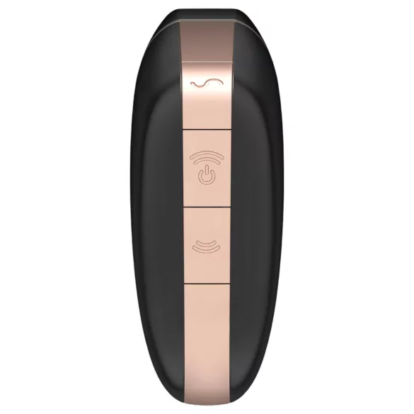 Satisfyer Love Triangle - stimulateur clitoridien à ondes d’air connecté - noir