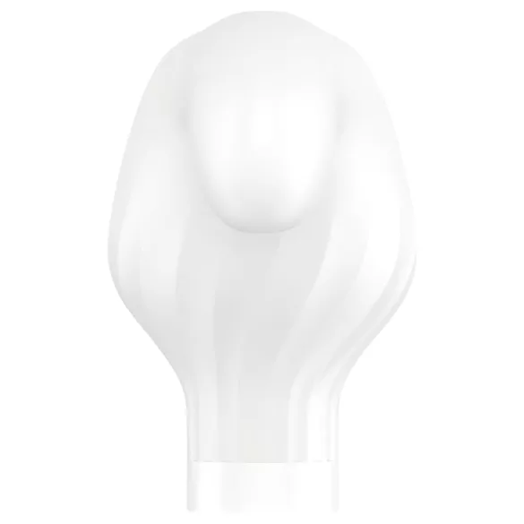 Satisfyer Double Wand-er - stimulateur vibrant connecté - blanc