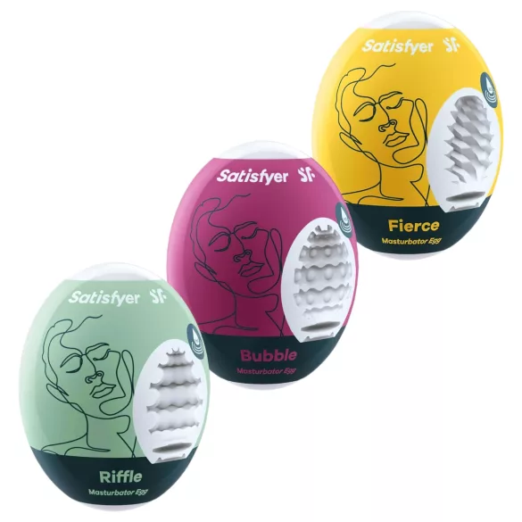 Satisfyer Egg RBF - masturbateur œuf coffret 3 pièces