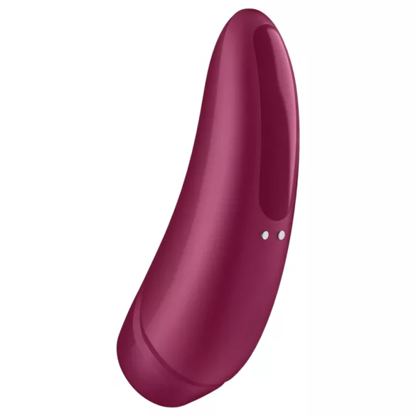 Satisfyer Curvy 1+ - stimulateur clitoridien à ondes - connecté - rouge