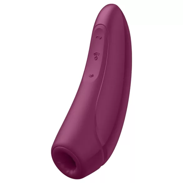 Satisfyer Curvy 1+ - stimulateur clitoridien à ondes - connecté - rouge