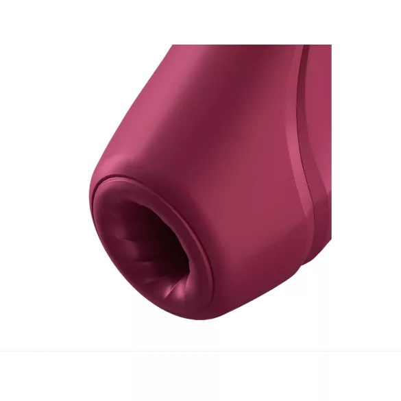 Satisfyer Curvy 1+ - stimulateur clitoridien à ondes - connecté - rouge