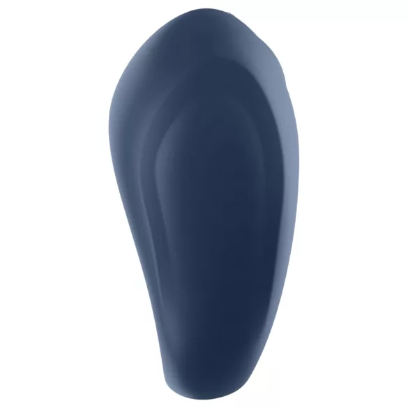Satisfyer Strong One - anneau pénien vibrant connecté - silicone bleu