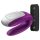 Satisfyer Double Fun - vibromasseur intelligent pour couple (violet)