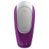 Satisfyer - vibromasseur couple connecté - silicone violet