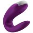 Satisfyer - vibromasseur couple connecté - silicone violet