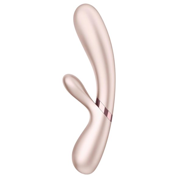 Satisfyer Hot Lover - vibromasseur connecté - silicone argent