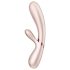 Satisfyer Hot Lover - vibromasseur connecté - silicone argent