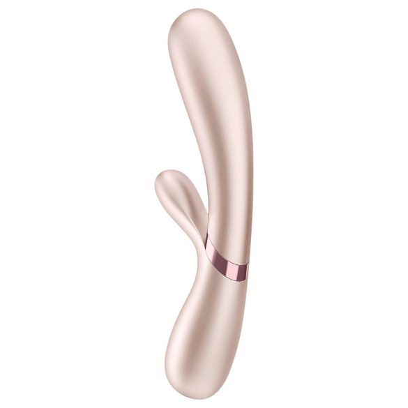 Satisfyer Hot Lover - vibromasseur connecté - silicone argent