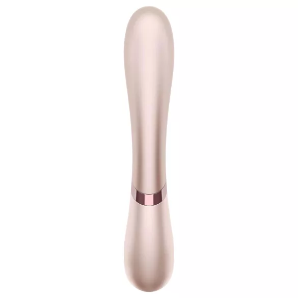 Satisfyer Hot Lover - vibromasseur connecté - silicone argent