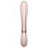 Satisfyer Hot Lover - vibromasseur connecté - silicone argent