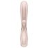 Satisfyer Hot Lover - vibromasseur connecté - silicone argent
