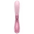 Satisfyer Hot Lover - vibromasseur connecté - silicone rose