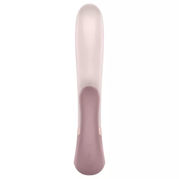 Satisfyer Heat Wave - vibromasseur chauffant connecté avec bras - beige
