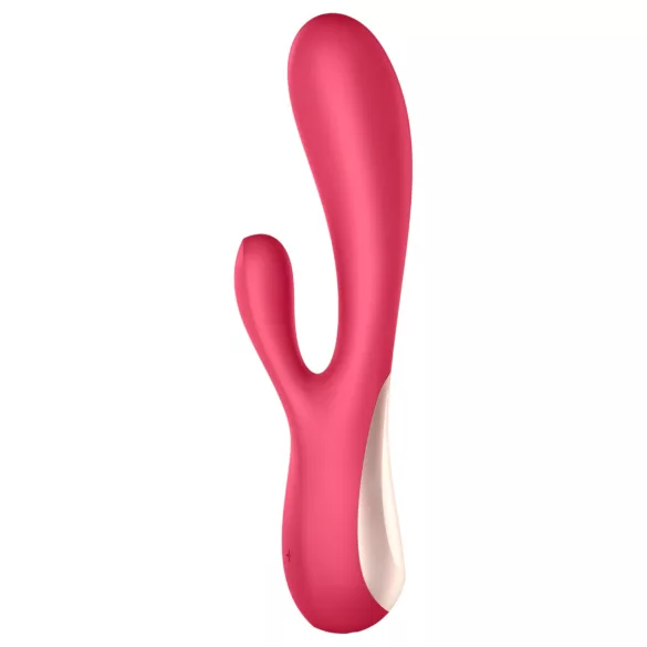 Satisfyer - Vibromasseur connecté étanche - silicone rouge